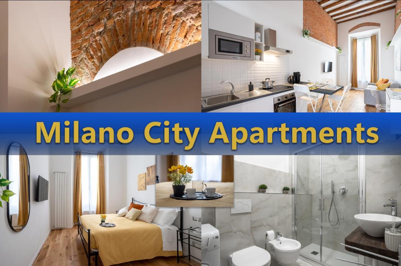 Milano City Apartments - Duomo Brera - Elegant Suite In Design District Bagian luar foto
